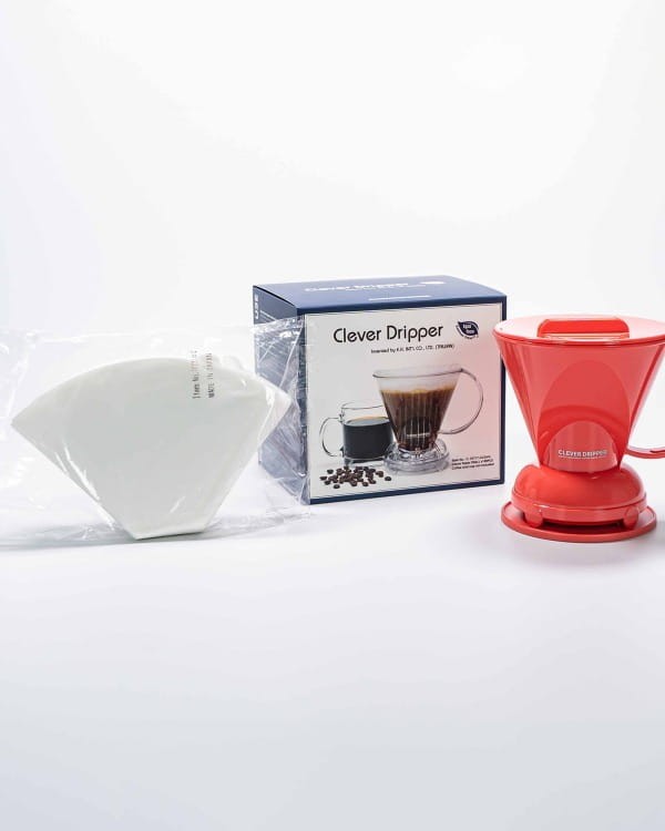 Clever Dripper - Zaparzacz L 500ml koralowy