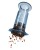 AeroPress Clear Blue - Zaparzacz do kawy niebieski